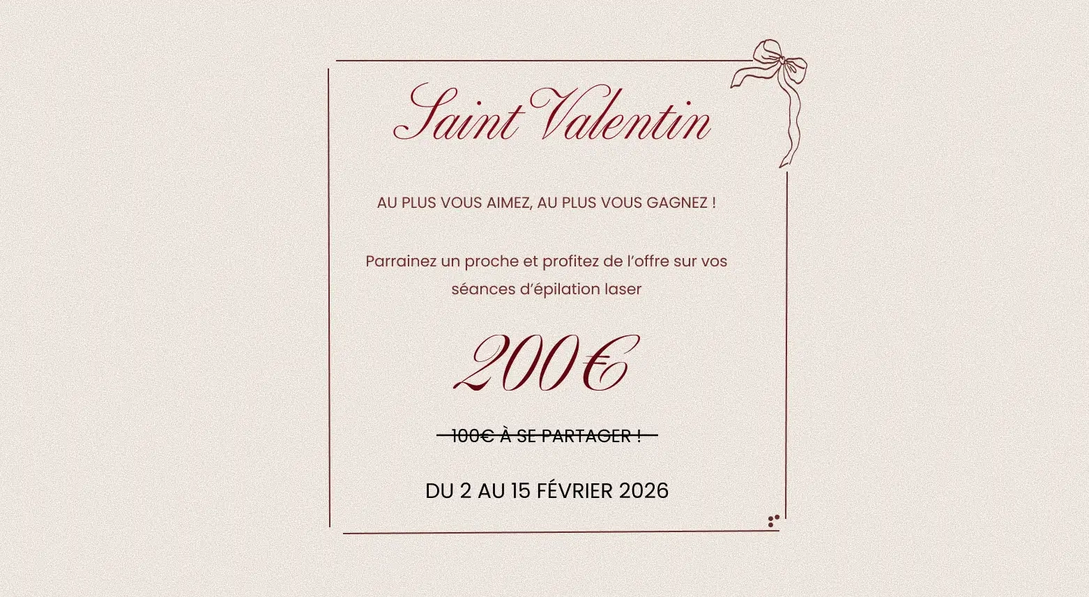 Visuel offre Saint Valentin