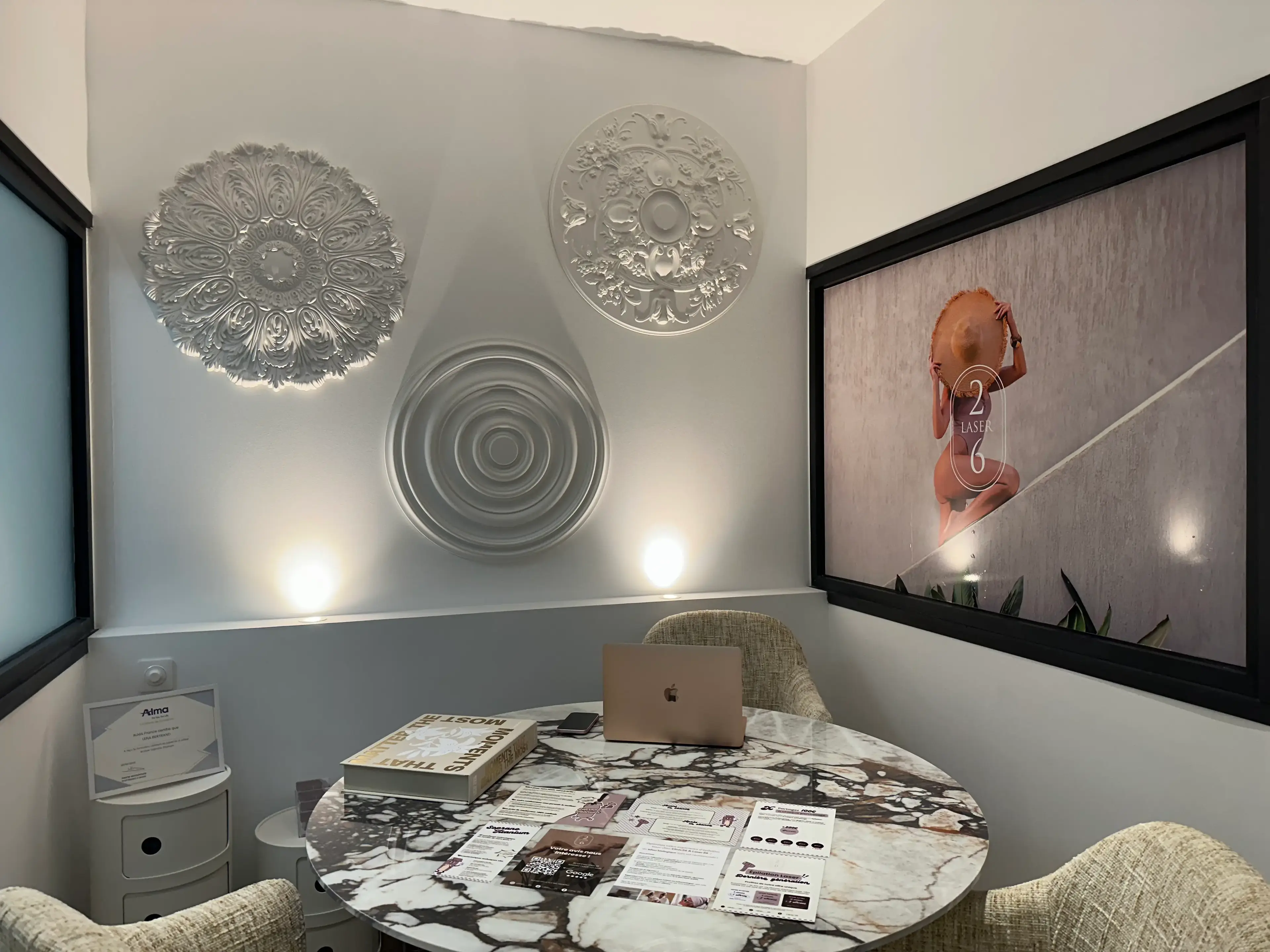 Intérieur du centre Laser 26 Montélimar.