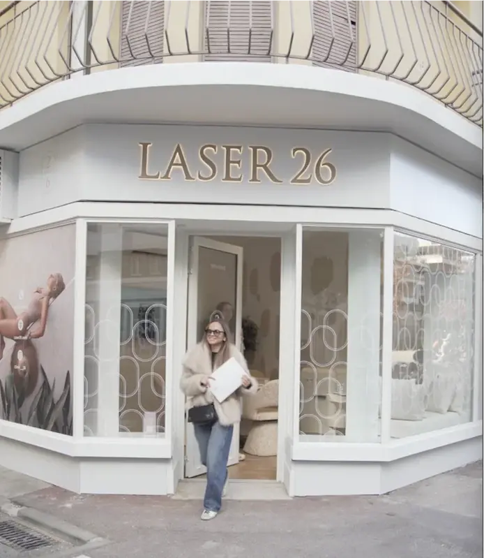Vélo publicitaire - agence Laser 26