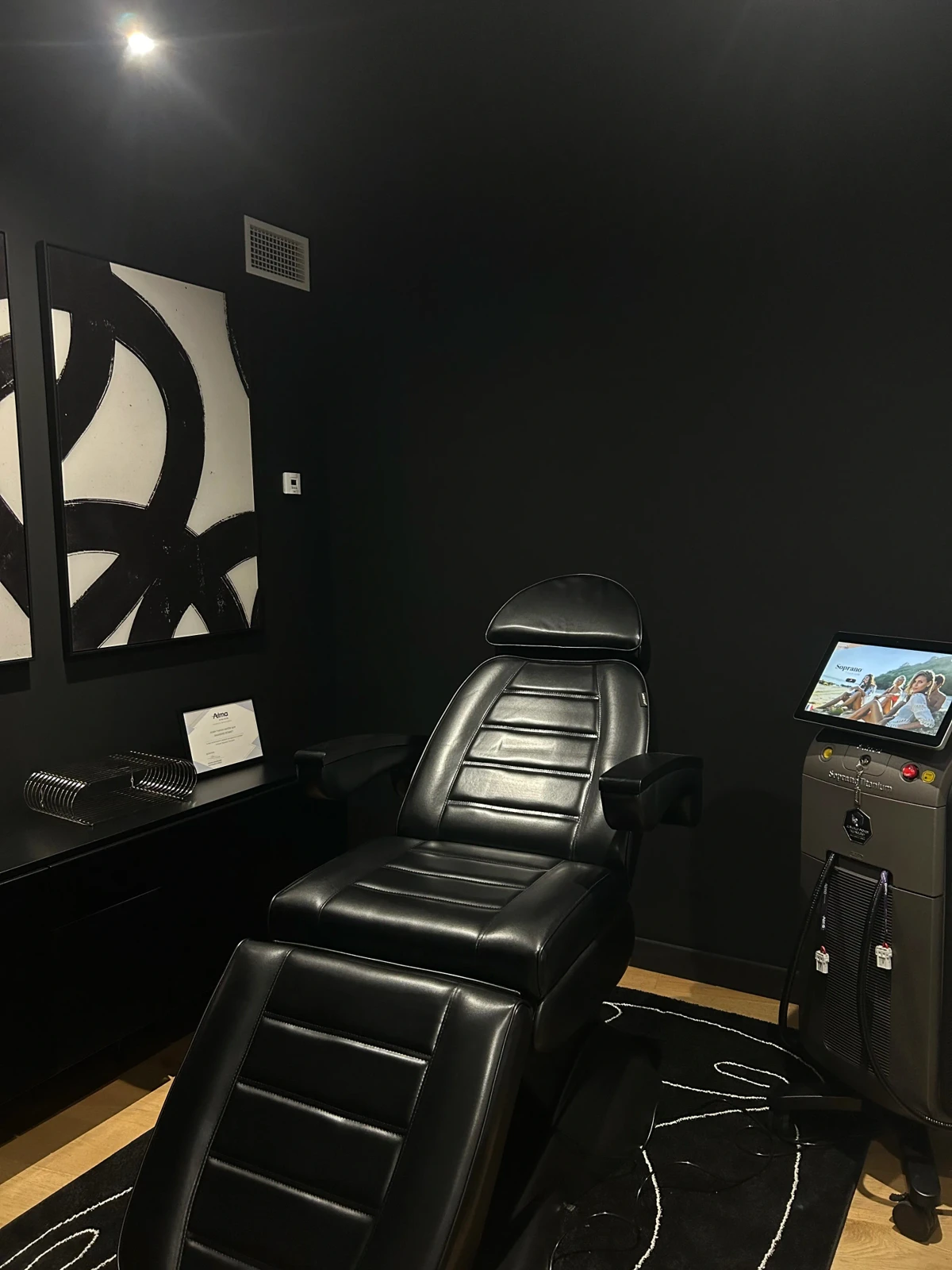 Intérieur de la salle de soin - Laser 26 Clermont-Ferrand